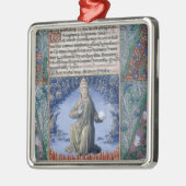 Christus in Majesteit Metalen Ornament (Links)