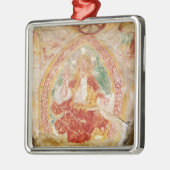 Christus in Majesteit Metalen Ornament (Links)
