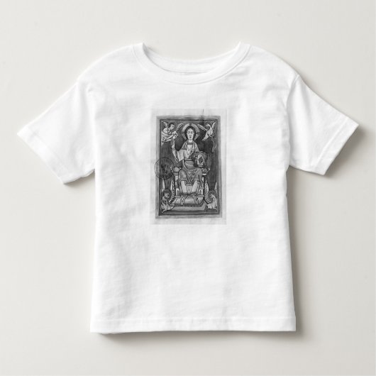 Christus in Majesteit, van een Benedictioneel Kinder Shirts (Voorkant)