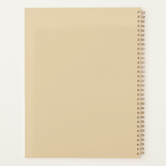 Christus in Majesty Planner (Achterkant)