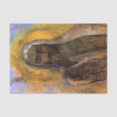 Christus in stilte door Odilon Redon Tissue Paper Tissuepapier (Voorkant)