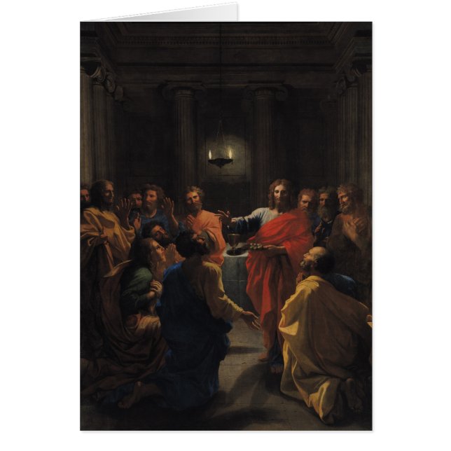 Christus Instellen van de Eucharist (Voorkant)