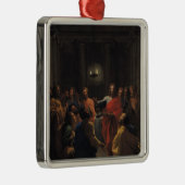 Christus Instellen van de Eucharist Metalen Ornament (Rechts)