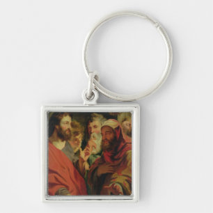 Christus Instructeur Nicodemus Sleutelhanger