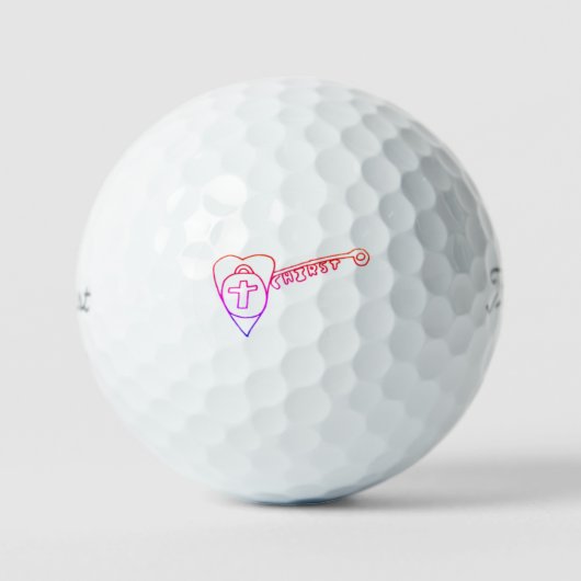 Christus is de belangrijke Titleist Pro V1 Golf Ba Golfballen (Voorkant)