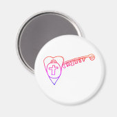 Christus is de belangrijkste draaimoment magneet (Voorkant / Achterkant)