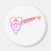 Christus is de belangrijkste draaimoment magneet (Voorkant)