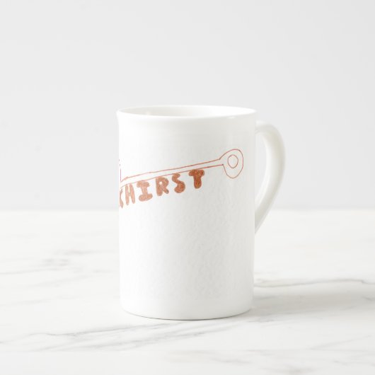 Christus is de Key Bone China Mok (Voorkant rechts)