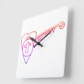 Christus is de Key Square Wall klok (Hoek)