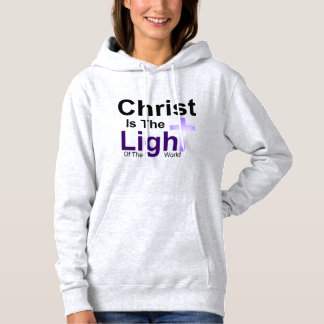 Christus is de lichte vrouwencapuchon hoodie