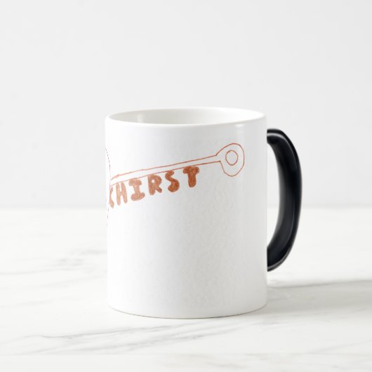 Christus is de sleutelmorphing-Mok Magische Mok (Voorkant rechts)