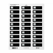 Christus is de weg etiket (Full Sheet)