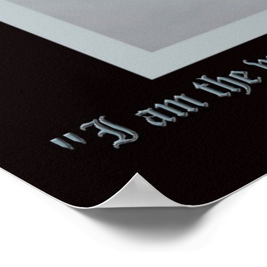 Christus is de weg poster (Hoek)