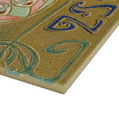 Christus is een  Russische paaseieren Snijplank (Hoek)