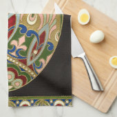 Christus is een  Russische paaseieren Theedoek (Quarter Fold)