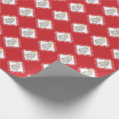 Christus is geboren cadeaupapier (Hoek)