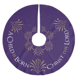 Christus is Geboren Kerstmis | PAARSE | Kerstboom Rok