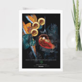 Christus is geboren! Orthodoxe kerst Kaarten (Achterkant)