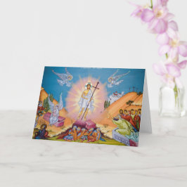 Christus is gerezen. kaart