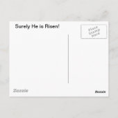 Christus is gerezen, toch is hij gerezen! briefkaart (Achterkant)
