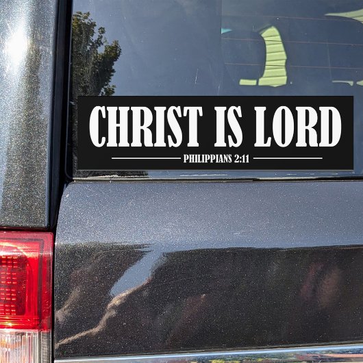 Christus is Heer Bumpersticker