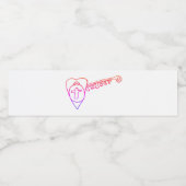 Christus is het belangrijkste etiket voor voedsel (Enkel label)