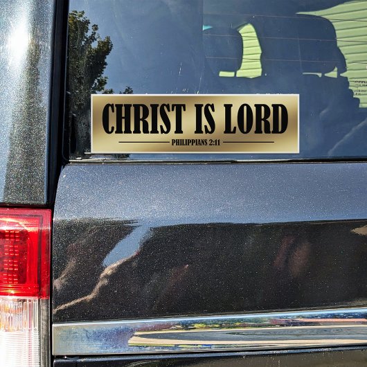 Christus is het goud van Lord Vinyl Sticker