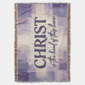 CHRISTUS is het Hoofd van dit Huis | Christelijk Deken (Voorkant Verticaal)