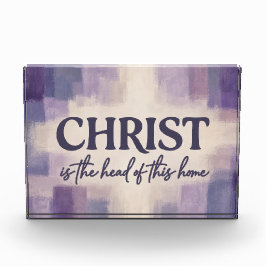 CHRISTUS is het Hoofd van dit Huis | Christelijk Fotoblokken