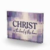 CHRISTUS is het Hoofd van dit Huis | Christelijk Fotoblokken (Rechts)