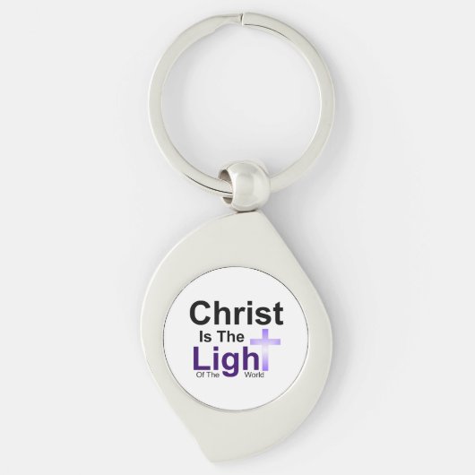 Christus is het Licht  Sleutelhanger (Voorkant)