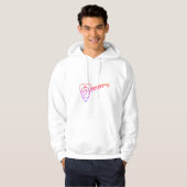 Christus is het sleutelhanger van het hoofdkwartie hoodie (Voorkant volledig)