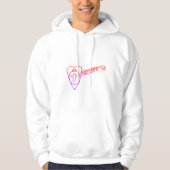Christus is het sleutelhanger van het hoofdkwartie hoodie (Voorkant)