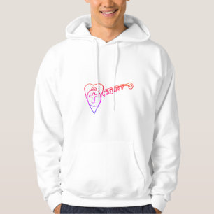 Christus is het sleutelhanger van het hoofdkwartie hoodie