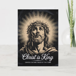 Christus is Koning Annulering Cultuur Mislukt Pase Kaart
