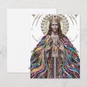 Christus is Koning Feestdagenkaart (Voorkant / Achterkant)