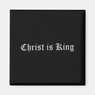 Christus is Koning Jezus Katholieke Christenen Magneet