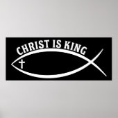 Christus is koning poster (Voorkant)