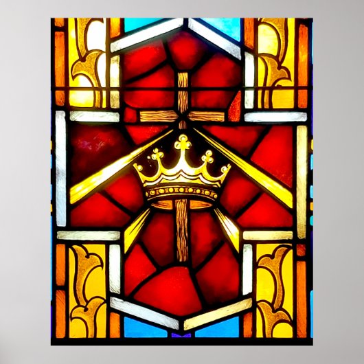 Christus is koning poster (Voorkant)