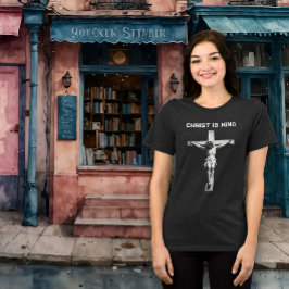 Christus is Koning Religieus Tri-Blend Shirt