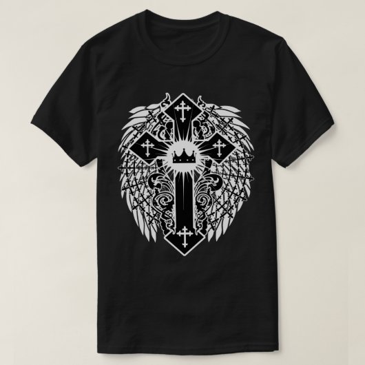 Christus is koning t-shirt (Design voorkant)