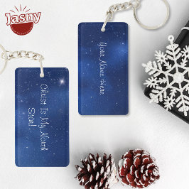 Christus is mijn noorderster sleutelhanger