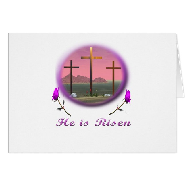 Christus is Risen (Voorkant Horizontaal)