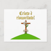 Christus is Risen Briefkaart (Voorkant)