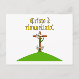 Christus is Risen Briefkaart