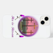 Christus is Risen Case-Mate iPhone Case (Achterkant (horizontaal))