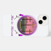 Christus is Risen Case-Mate iPhone Case (Achterkant (horizontaal))