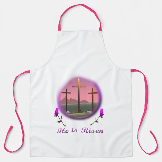 Christus is Risen easter Schort (Voorkant)