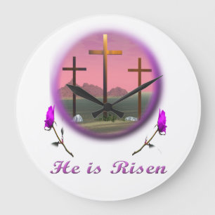 Christus is Risen Grote Klok