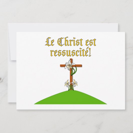 Christus is Risen Kaart (Voorkant)